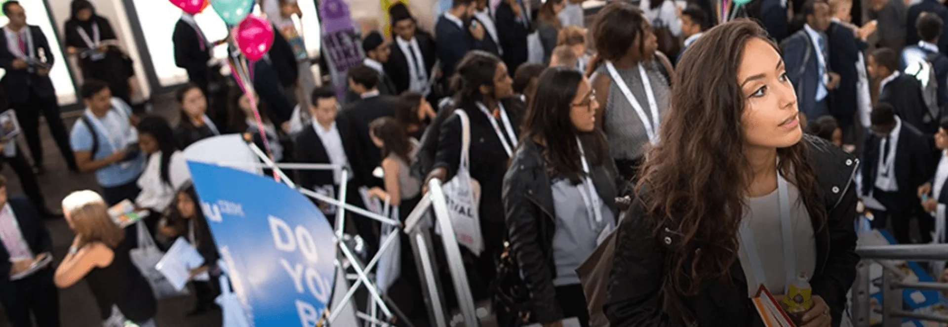 Graduates at an event